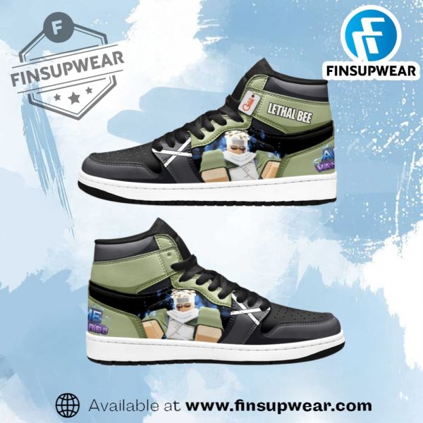 Lethal Bee Games Collection Jordan 1 Sneakers finsupwear 1