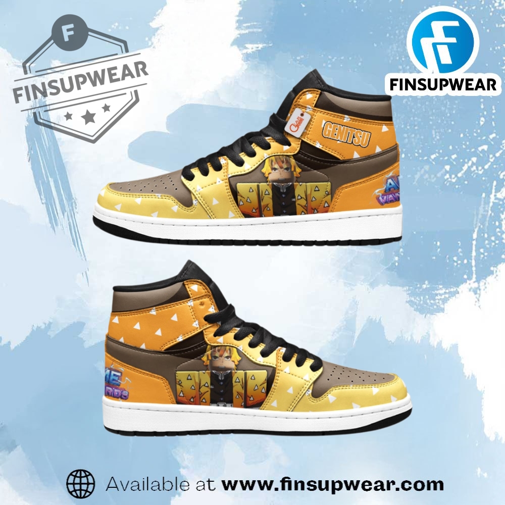 Genitsu Games Collection Jordan 1 Sneakers