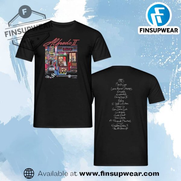 Freddie Gibbs Alfredo Ii Tracklist Shirt finsupwear 1