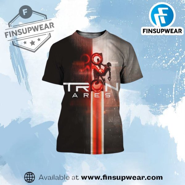 New Imax Poster For Tron Ares Shirt finsupwear 1