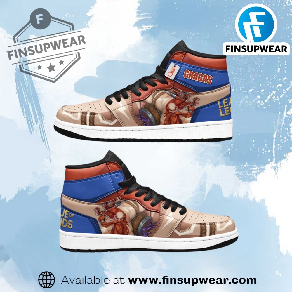 Gragas Lol Jordan 1 Sneakers