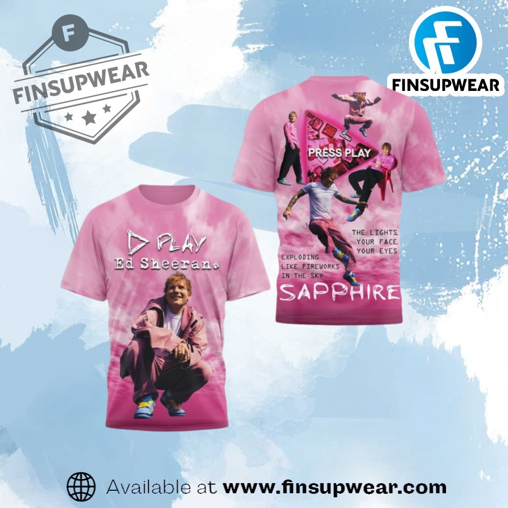 Ed Sheeran Play The New Album 2025 Limited Edition Shirt finsupwear 1
