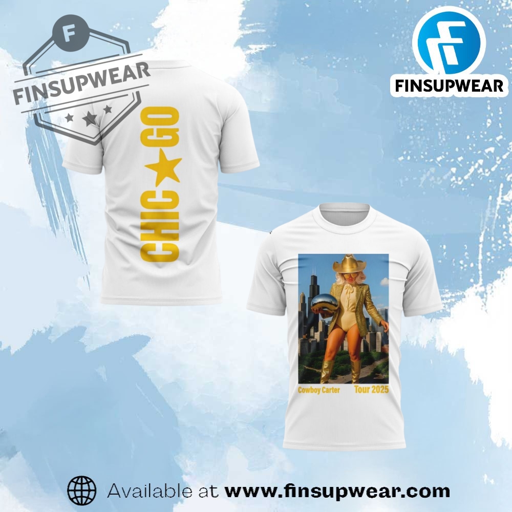 Beyoncé Cowboy Carter Tour X Chicago 2025 Limited Edition Shirt