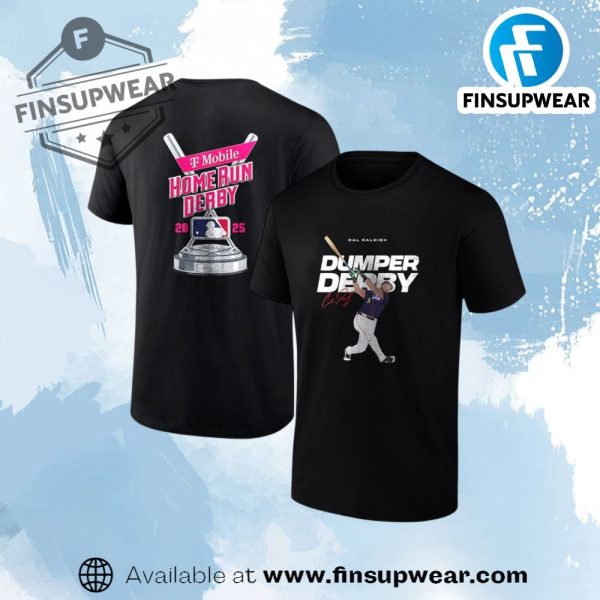 Cal Raleigh Dumper Derby Home Run Derby 2025 Signature Shirt finsupwear 1