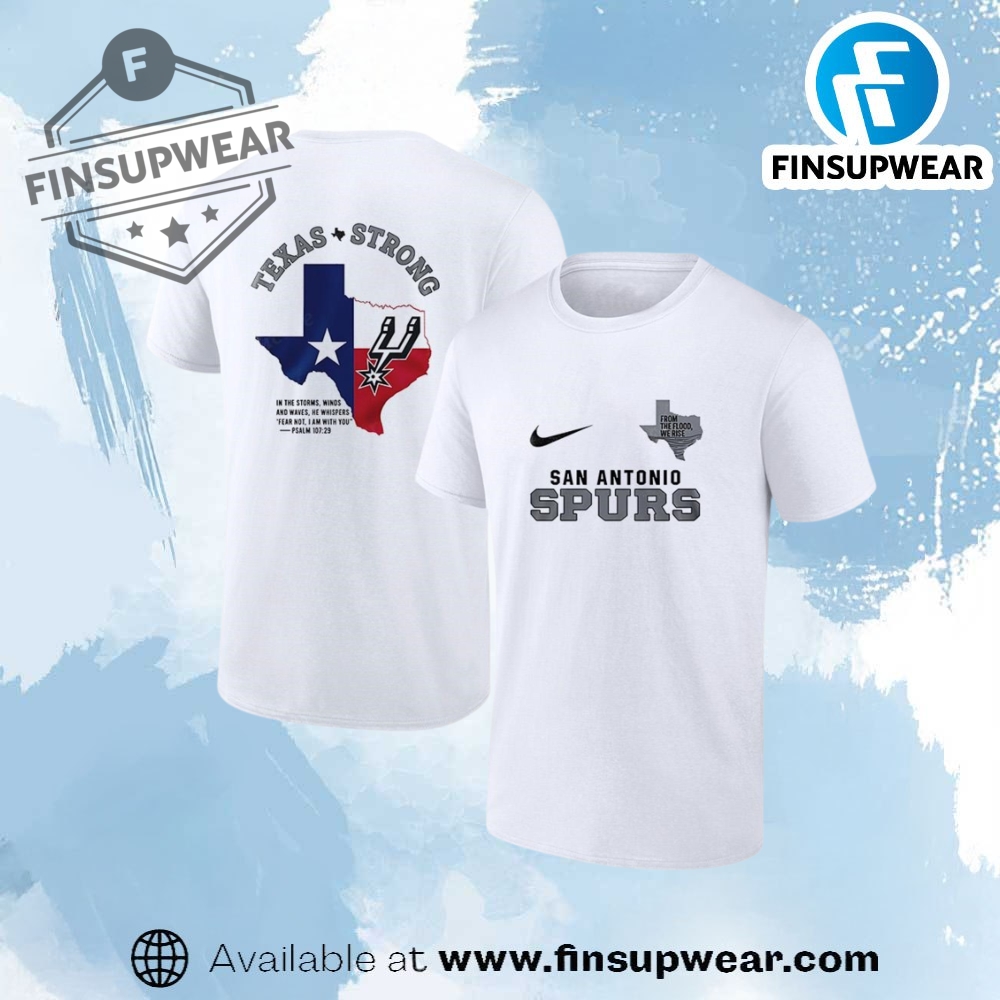 San Antonio Spurs Texas Strong From The Flood We Rise Shirt