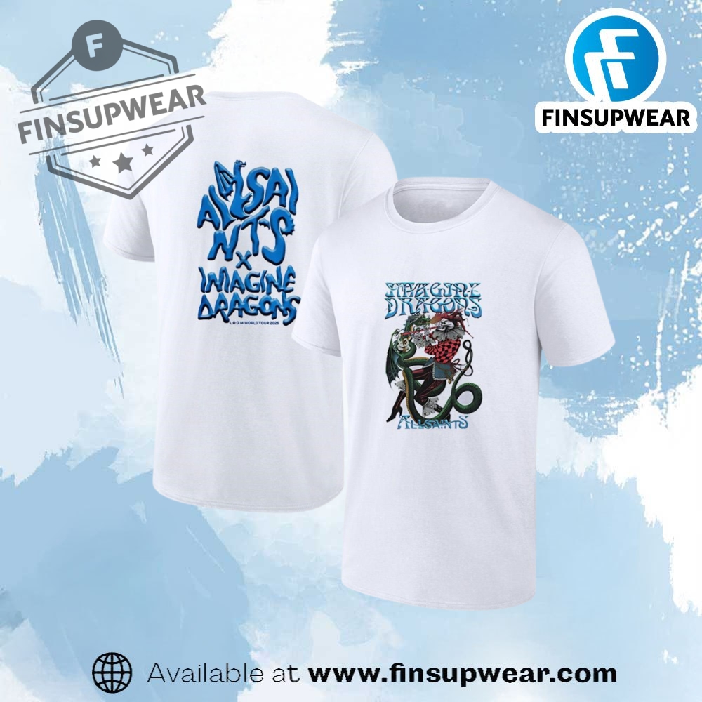 Imagine Dragons X All Saints Loom World Tour 2025 Shirt