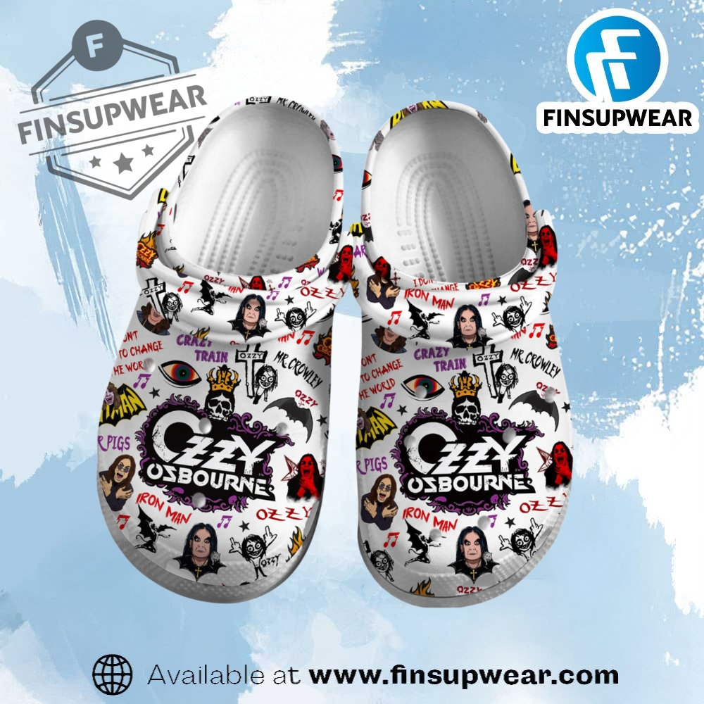 Ozzy Osbourne Music Crocs Crocband Clogs Shoes