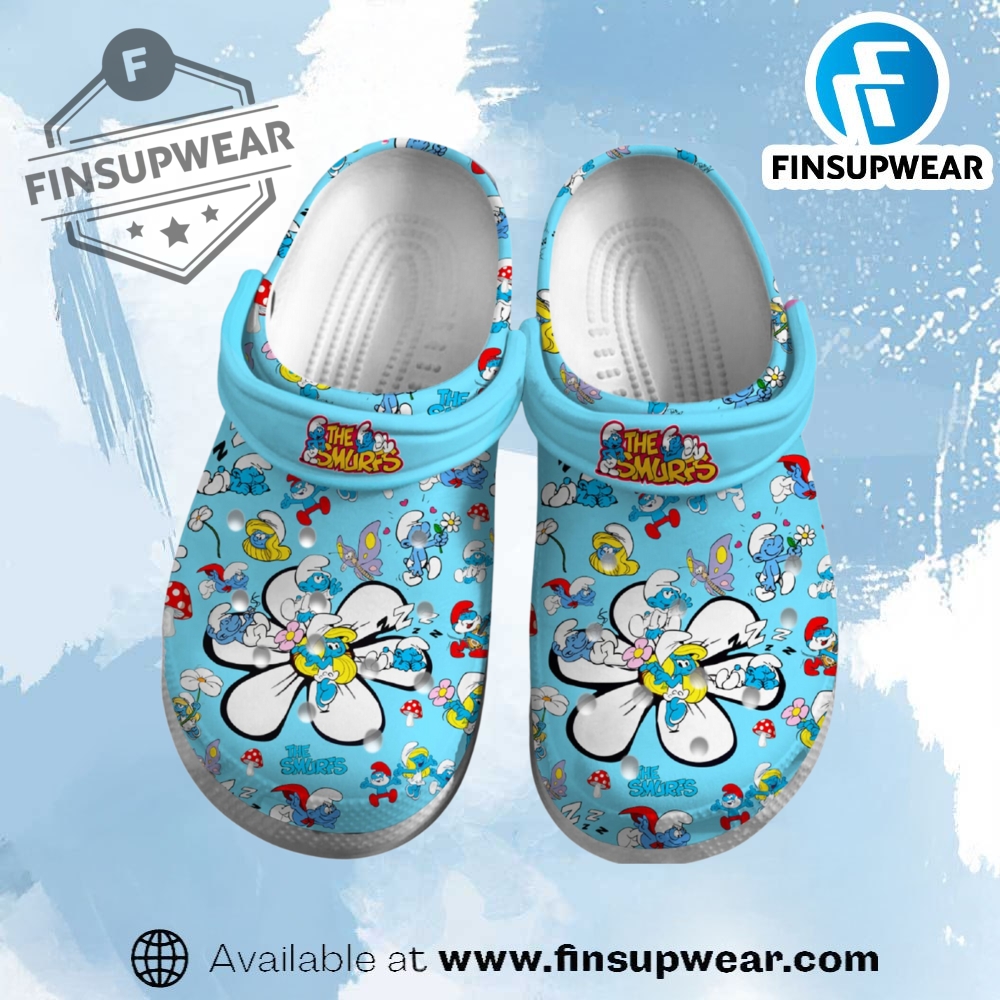 The Smurfs Movie Crocs Crocband Clogs Shoes
