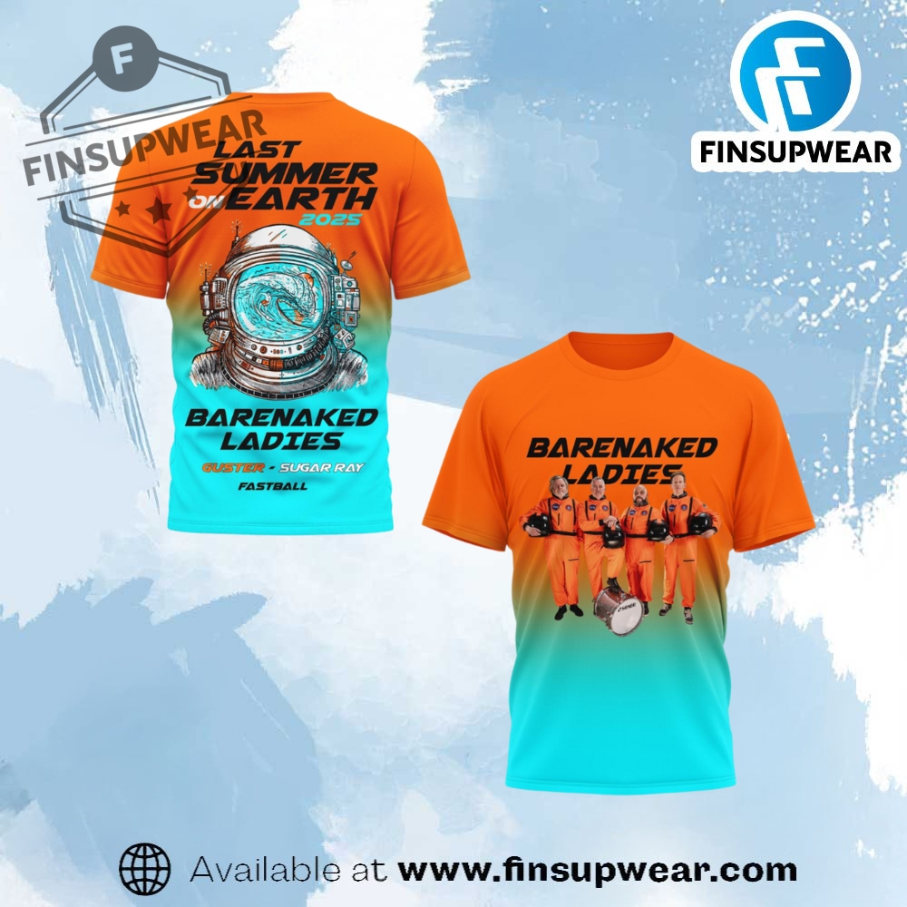 Barenaked Ladies Last Summer On Earth 2025 Shirt finsupwear 1