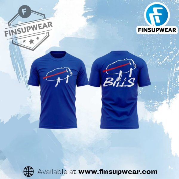 Buffalo Bills Josh Allen New Era 2025 Shirt finsupwear 1