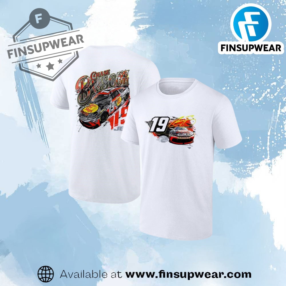 Chase Briscoe Joe Gibbs Racing Team Collection Signature Shirt