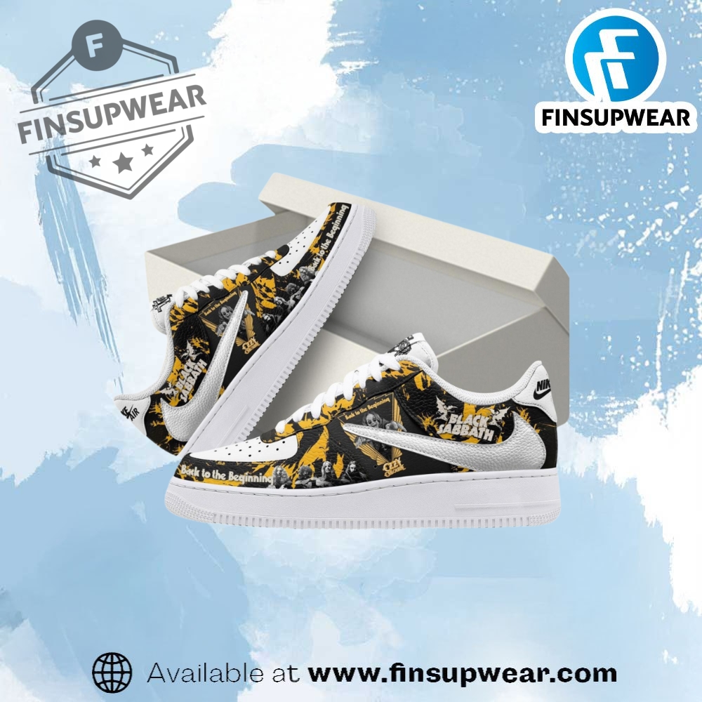 Black Sabbath Back To The Beginning Air Force 1 Shoes