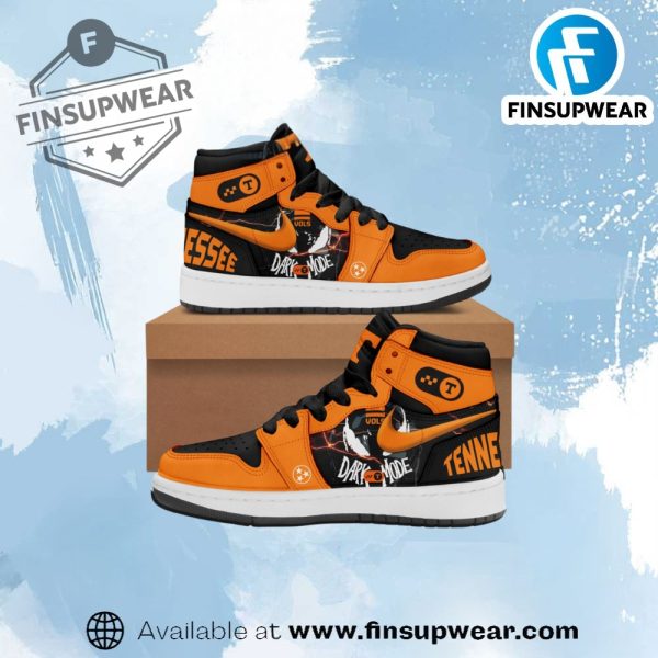 Tennessee Volunteers Football Dark More Air Jordan 1 Shoes finsupwear 1