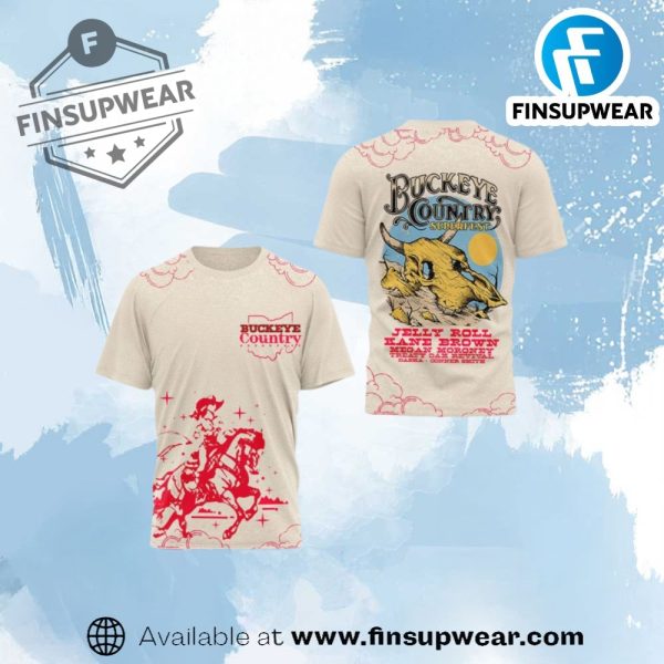 Buckeye Country Superfest 2025 Shirt finsupwear 1