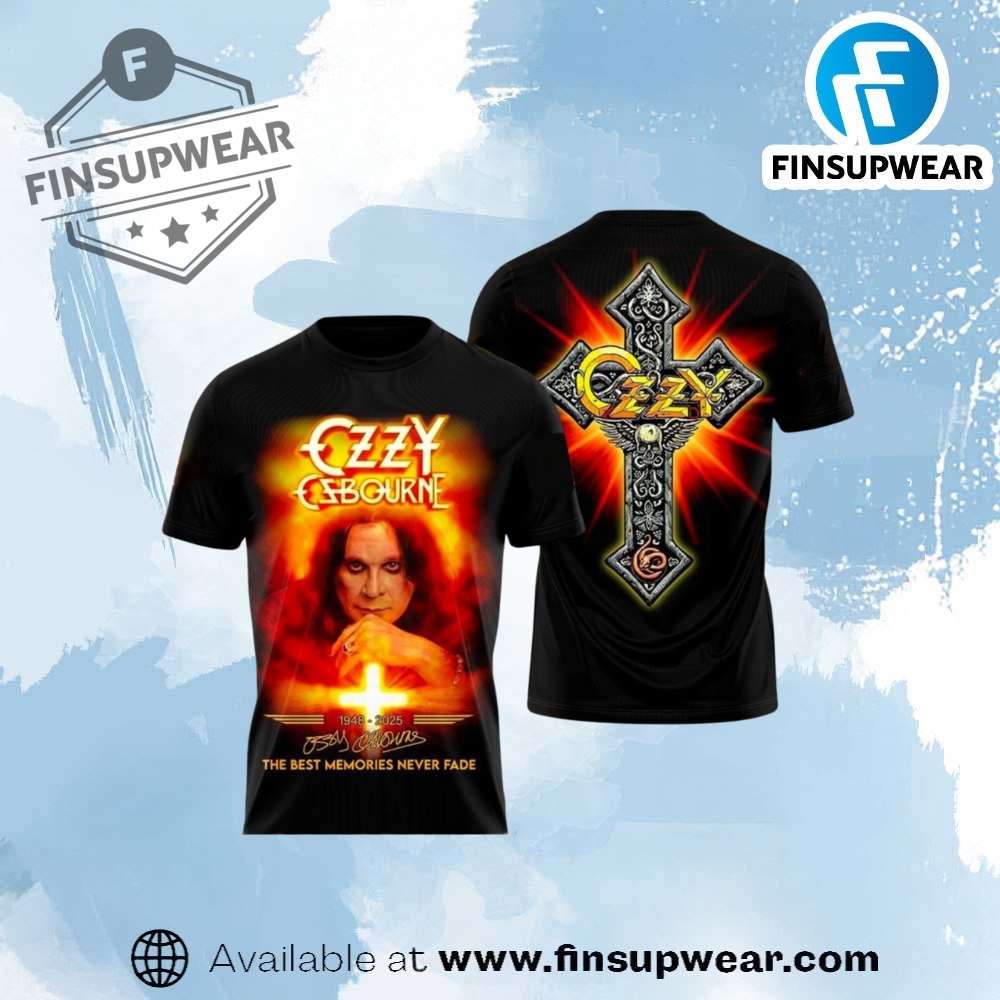 Ozzy Ozbourne 1948  2025 The Best Memories Never Fade Shirt