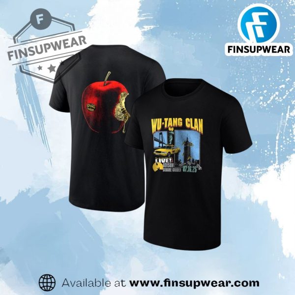 Wutang Clan Final Chamber Tour New York City For The First Time Ever Live Shirt finsupwear 1