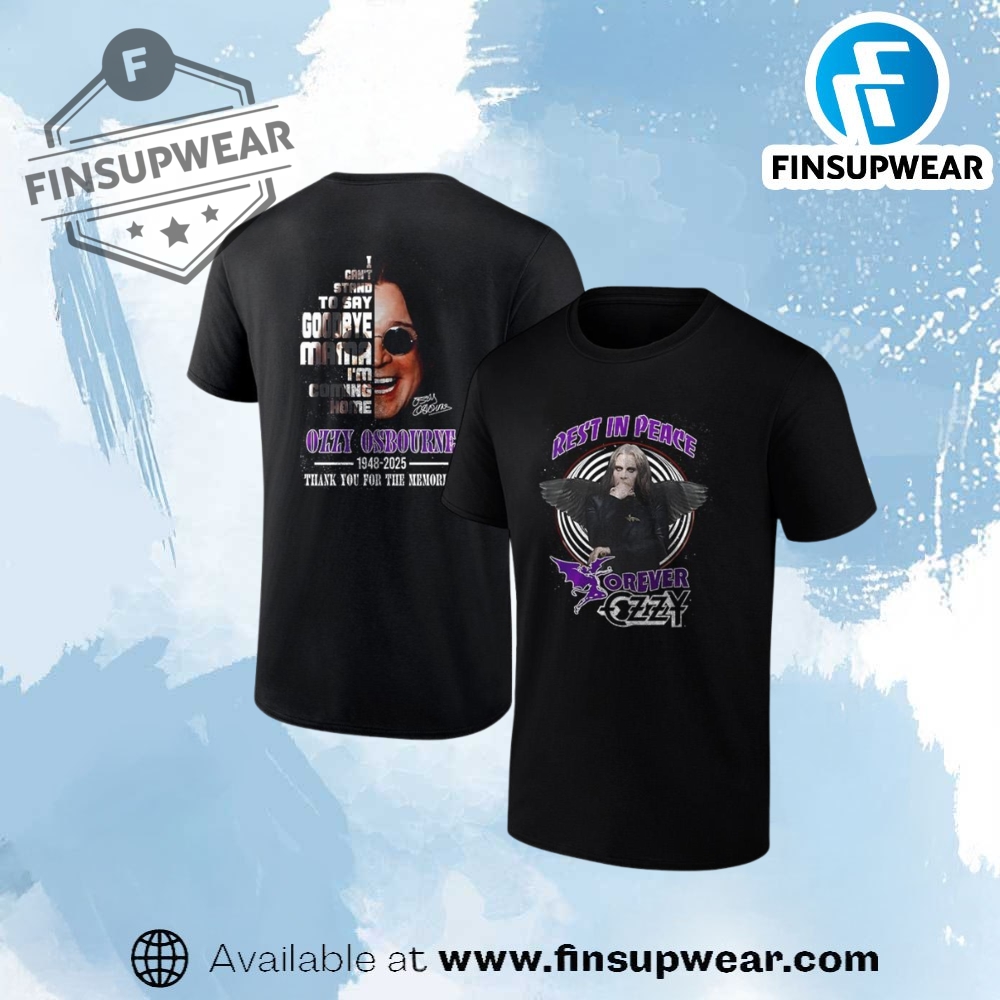 Ozzy Osbourne Rest In Peace Forever Memories Shirt