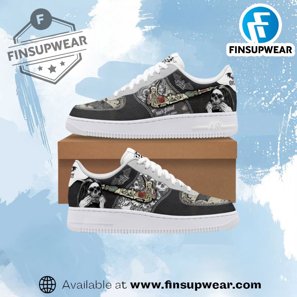 Ozzy Osbourne Signature Air Force 1 Shoes