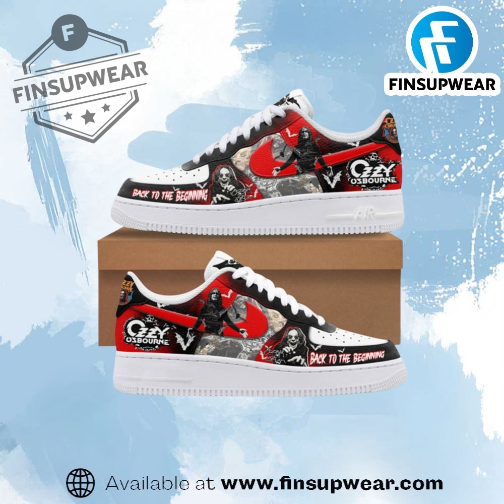 Ozzy Osbourne Back To The Beginning Air Force 1 Shoes