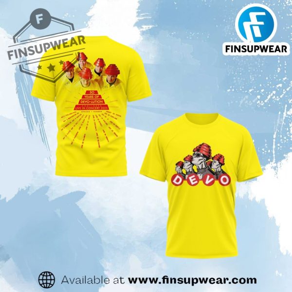 Devo Band Shirt finsupwear 1