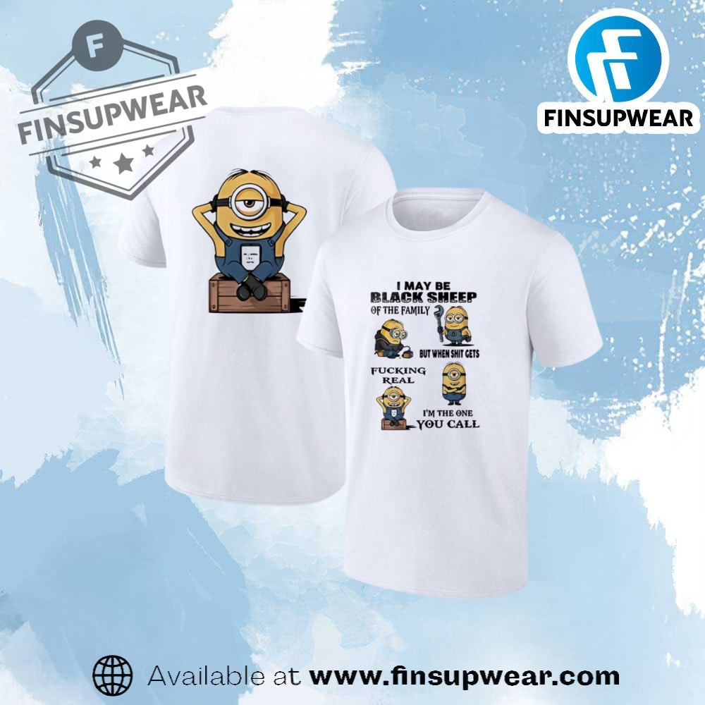 Minion I May Be Black Sheep Shirt