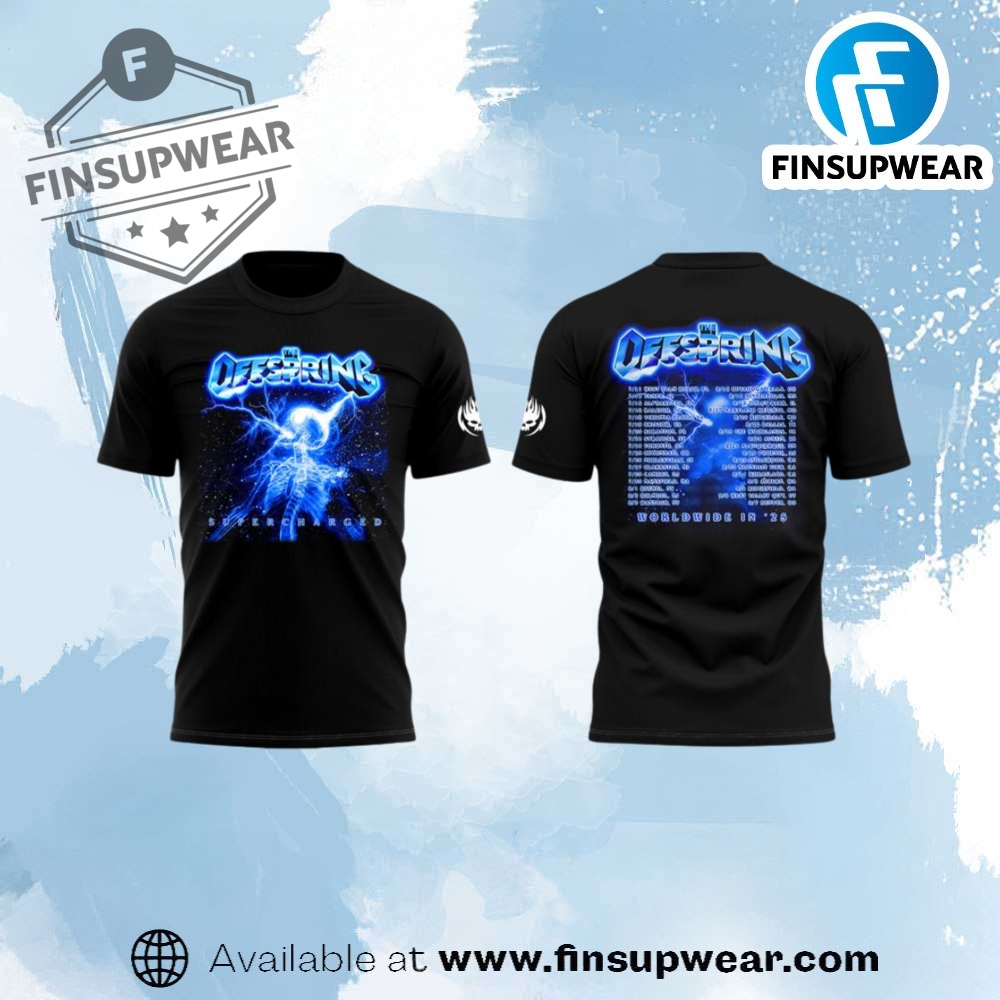 The Offspring Supercharged Worldwide In 25 Shirt