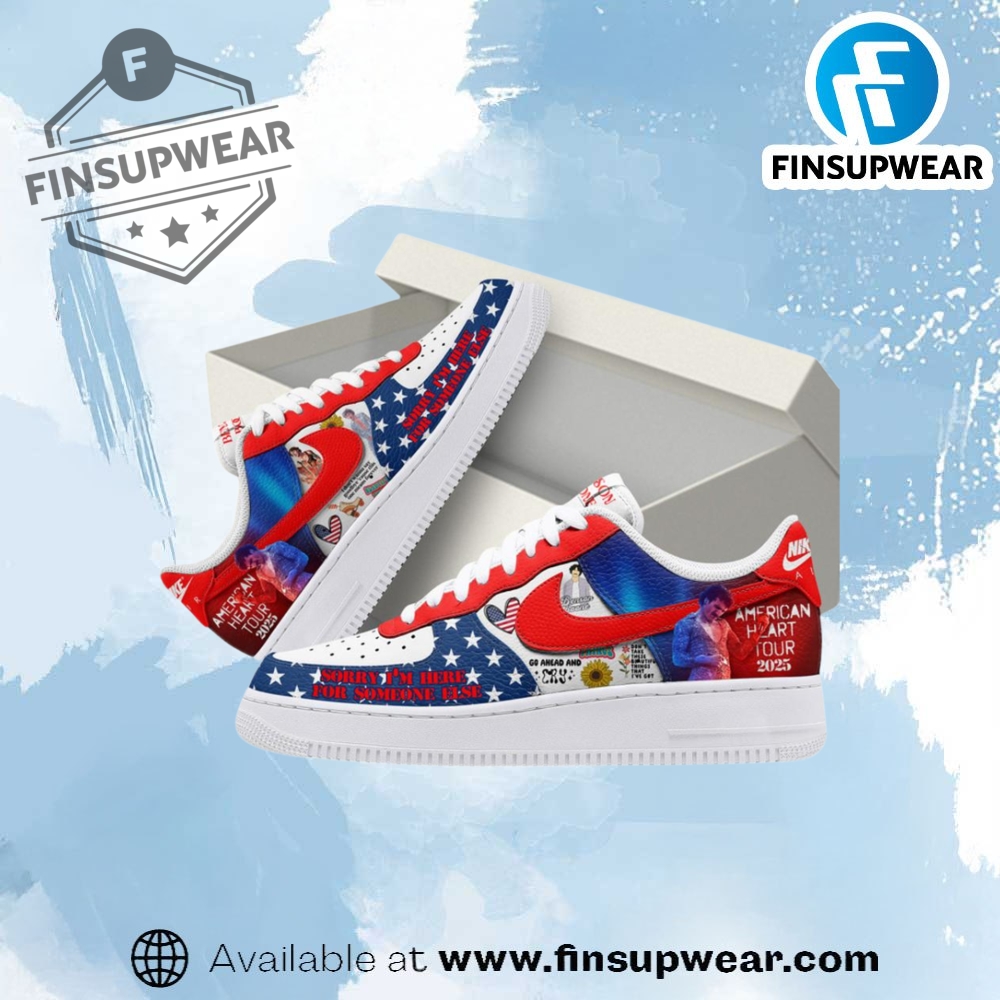 Benson Boone American Heart World Tour Air Force 1 Sneaker