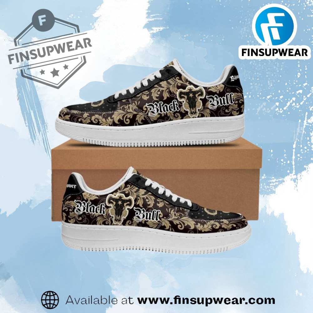 Black Bull Black Clover Air Force 1 Sneaker