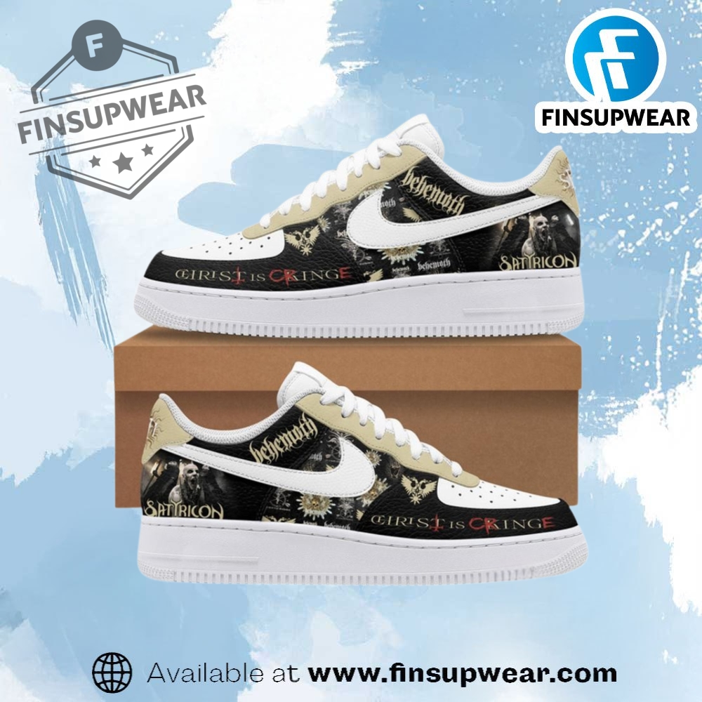 Behemoth Christ Is Cringe Air Force 1 Sneaker