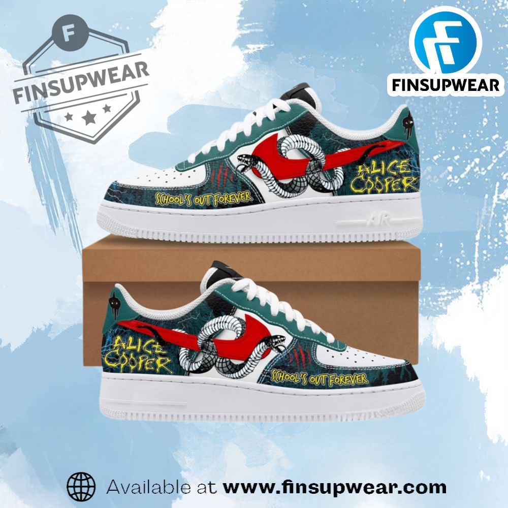 Alice Cooper Schools Out Nike Air Force 1 Sneaker