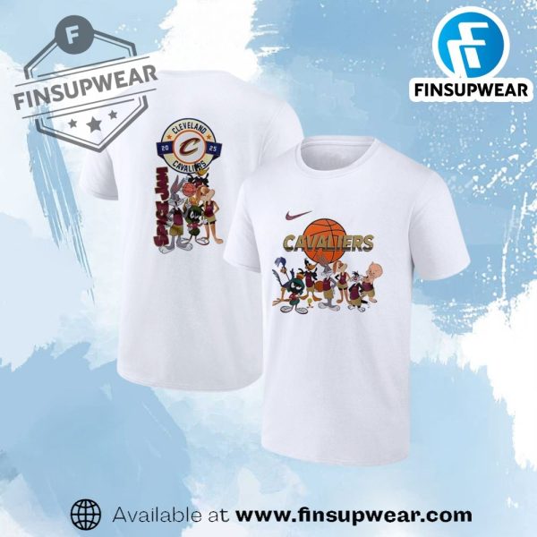 Cleveland Cavaliers X Space Jam Shirt finsupwear 1