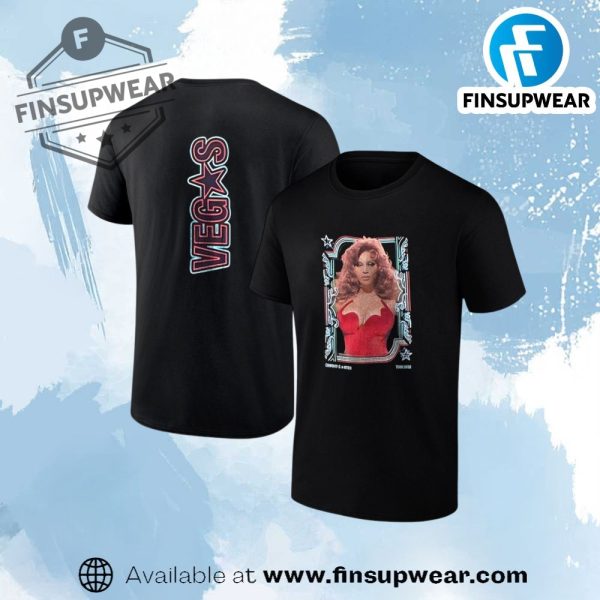 Beyonce Cowboy Carter Tour 2025 Vegas Red Shirt finsupwear 1
