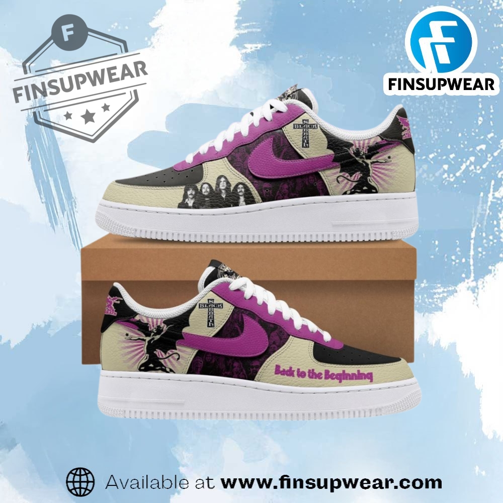 Black Sabbath Back To The Beginning Air Force 1 Shoes