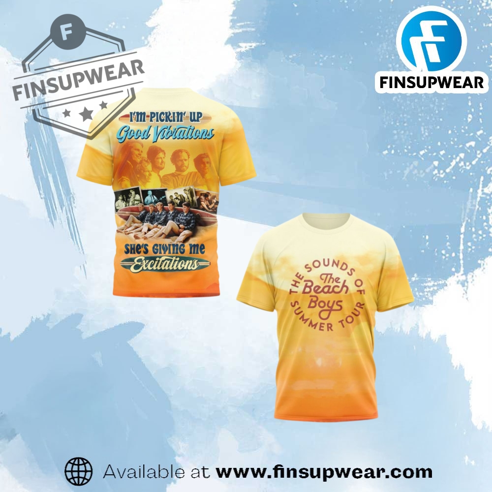 The Beach Boys Sounds Of Summer Tour Shirt