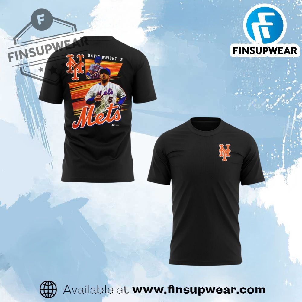 New York Mets Block Party David Wright Shirt