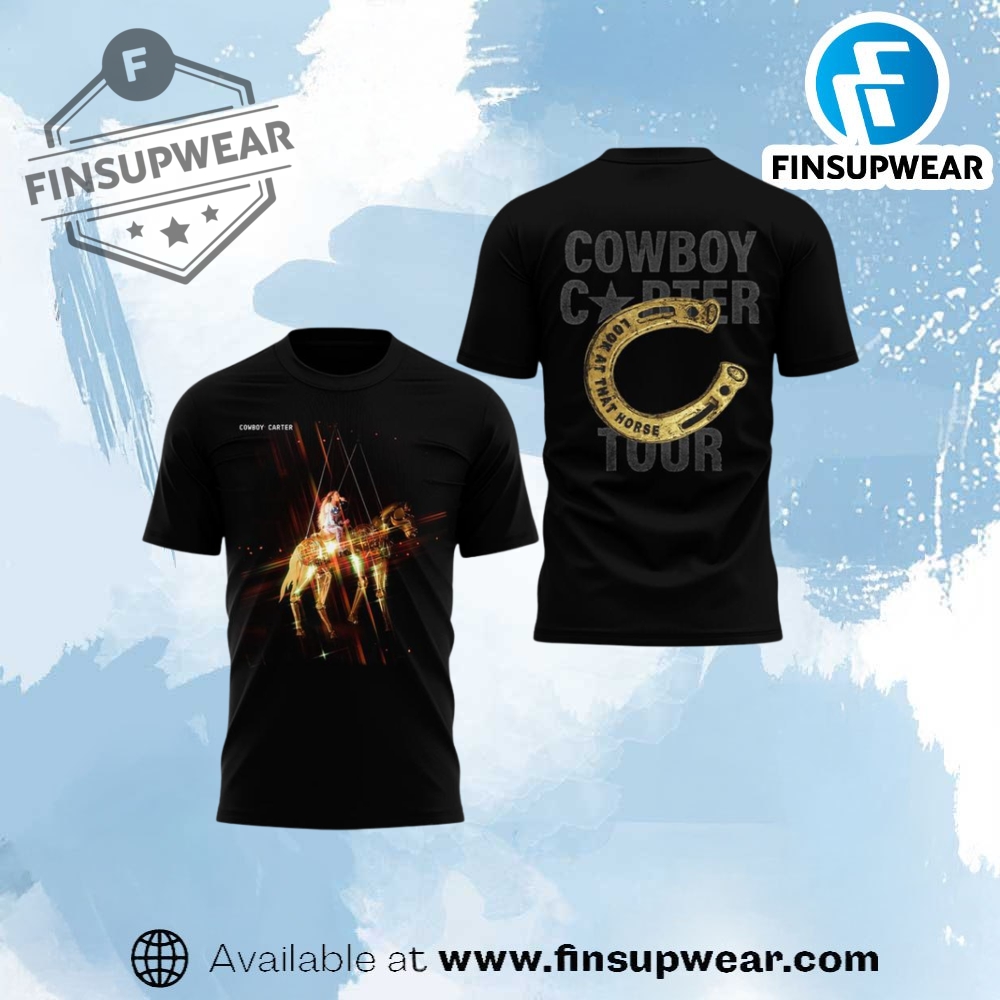 Beyonce Gold Chardonneigh Black Shirt