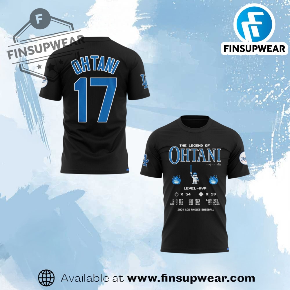 Los Angeles Dodgers The Legend Of Ohtani Level Mvp Shirt