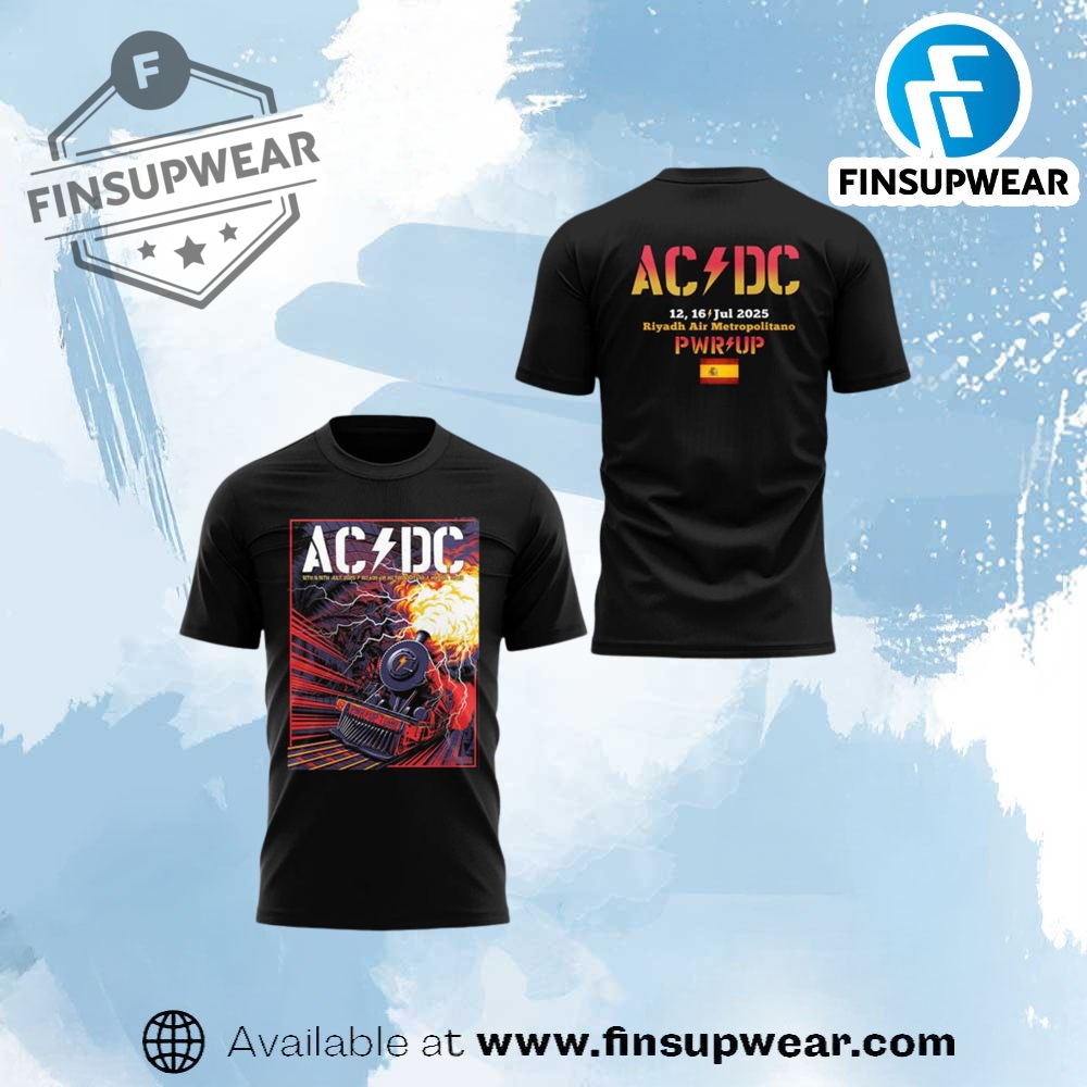 Acdc Madrid Concert Shirt