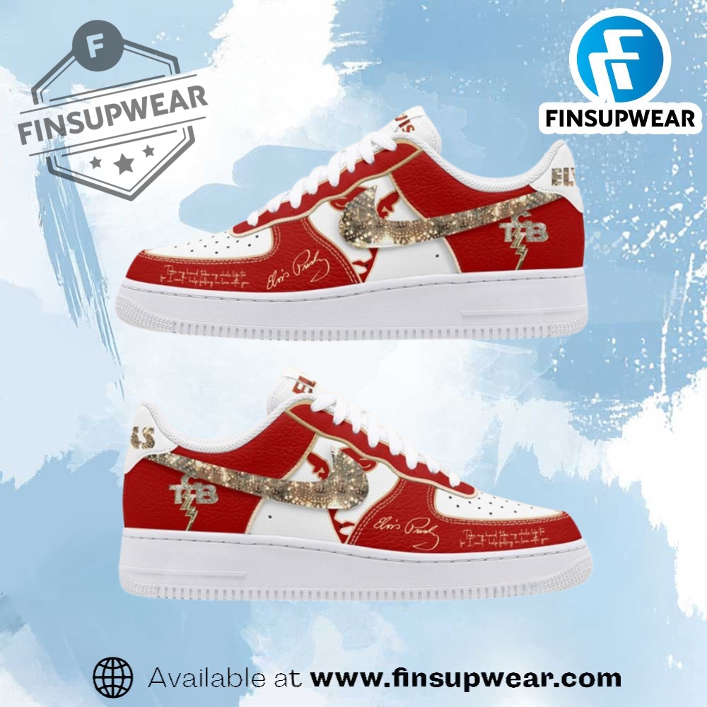 Elvis Presley Tcb Air Force 1 Shoes