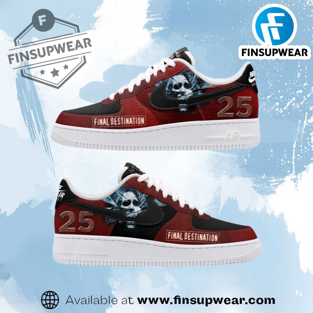 Final Destination Bloodlines 25 Nike Air Force 1 Shoes