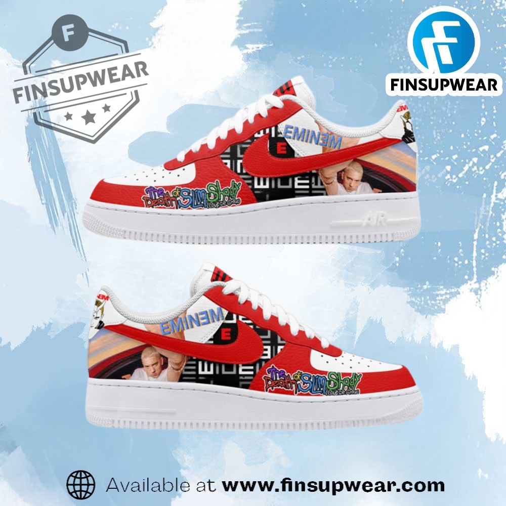 Eminem The Death Of Slim Shady Nike Air Force 1 Shoes