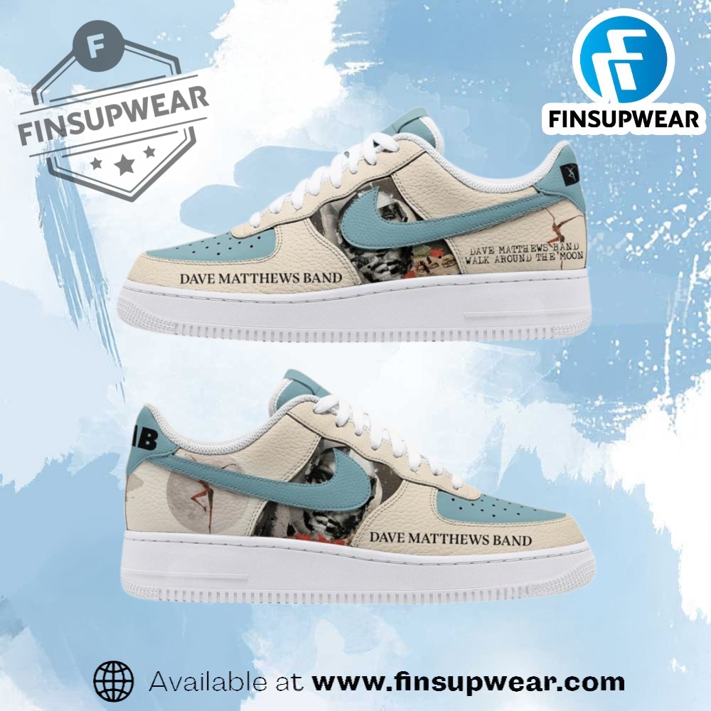 Dave Matthews Band Walk Around The Moon Nike Air Force 1 Shoes