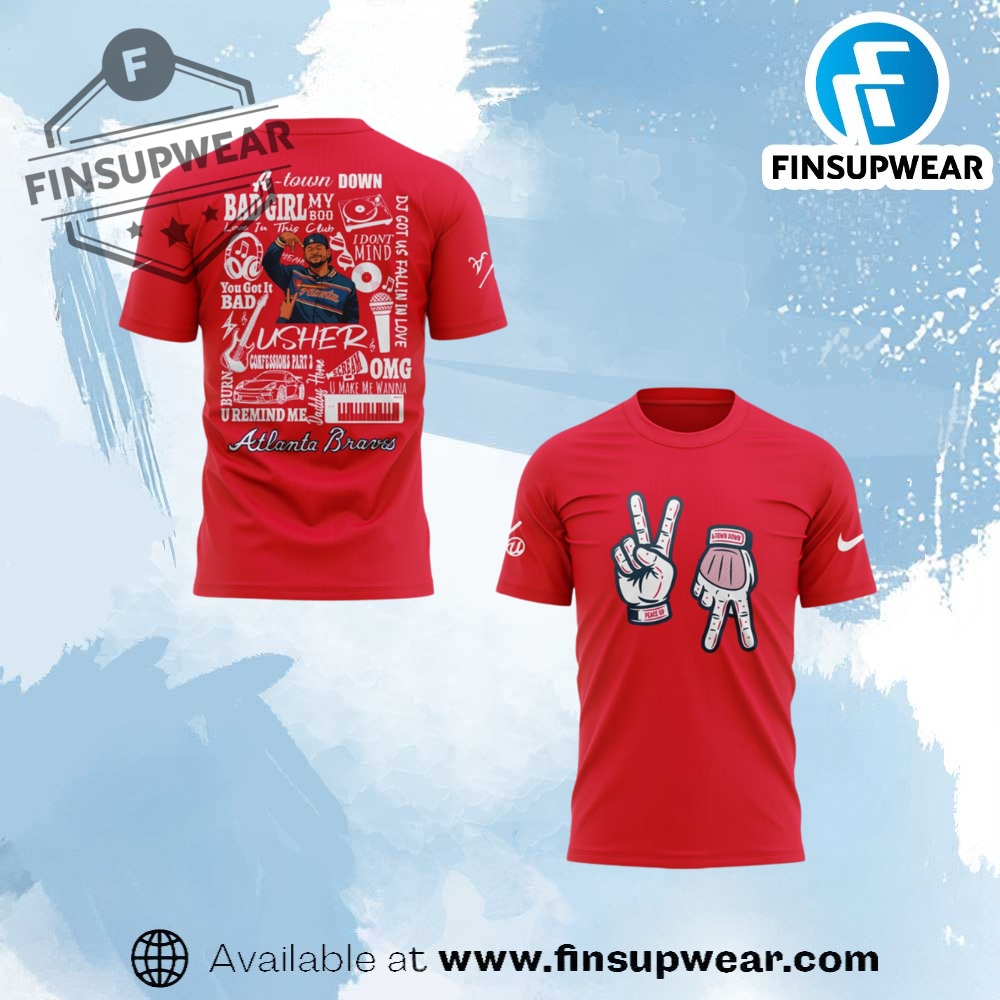 Atlanta Braves Usher Night 2025 Shirt