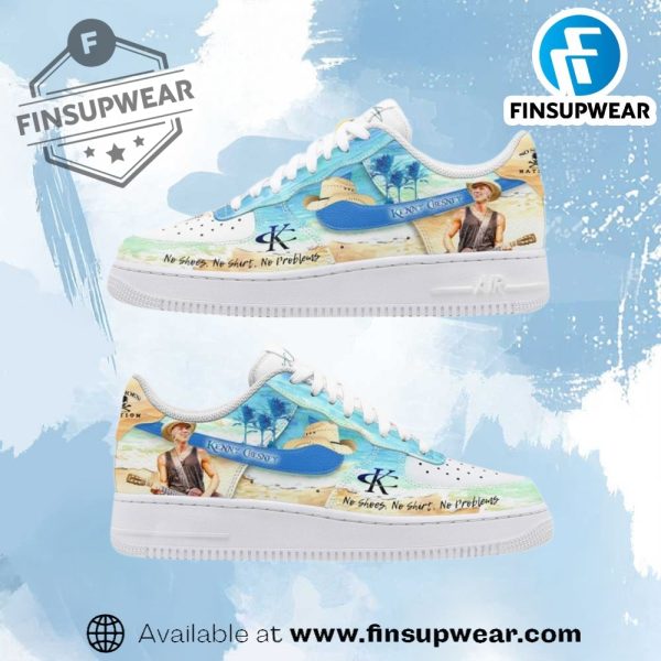 Kenny Chesney No Shoes No Shirt Nike Air Force 1 Shoes finsupwear 1