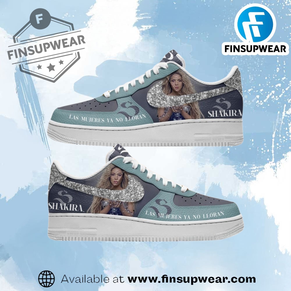 Las Mujeres Ya No Lloran Shakira Nike Air Force 1 Shoes