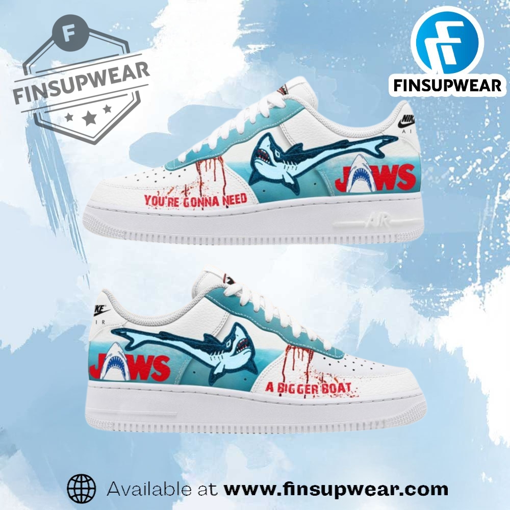 Jaws Youre Gonna Dead Air Force 1 Shoes