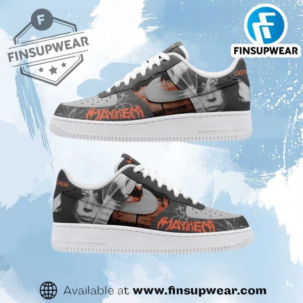 Lady Gaga Mayhem Air Force 1 Shoes finsupwear 1