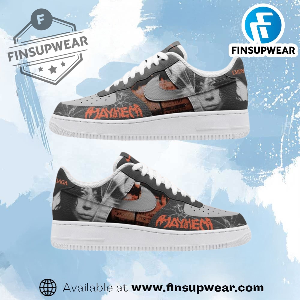 Lady Gaga Mayhem Air Force 1 Shoes