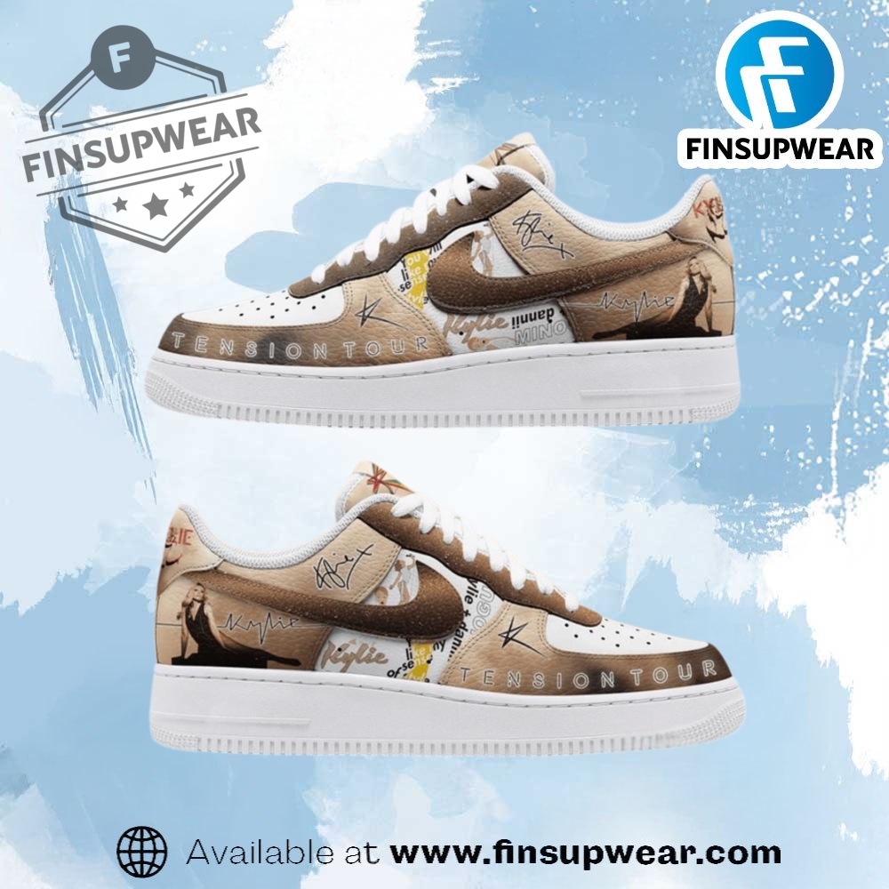 Kylie Minogue Tension Tour Nike Air Force 1 Shoes
