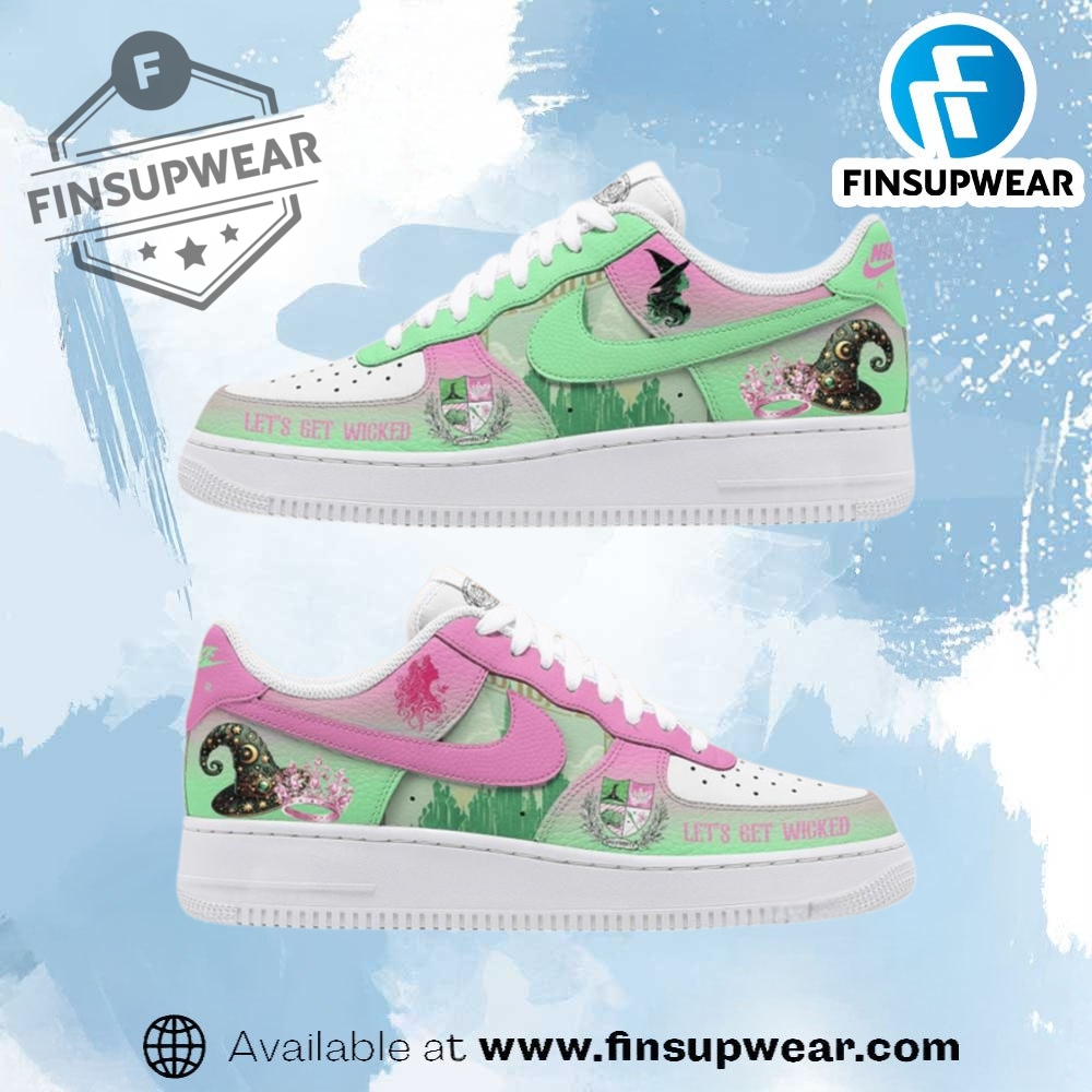 Lets Get Wicked Nike Air Force 1 Shoes